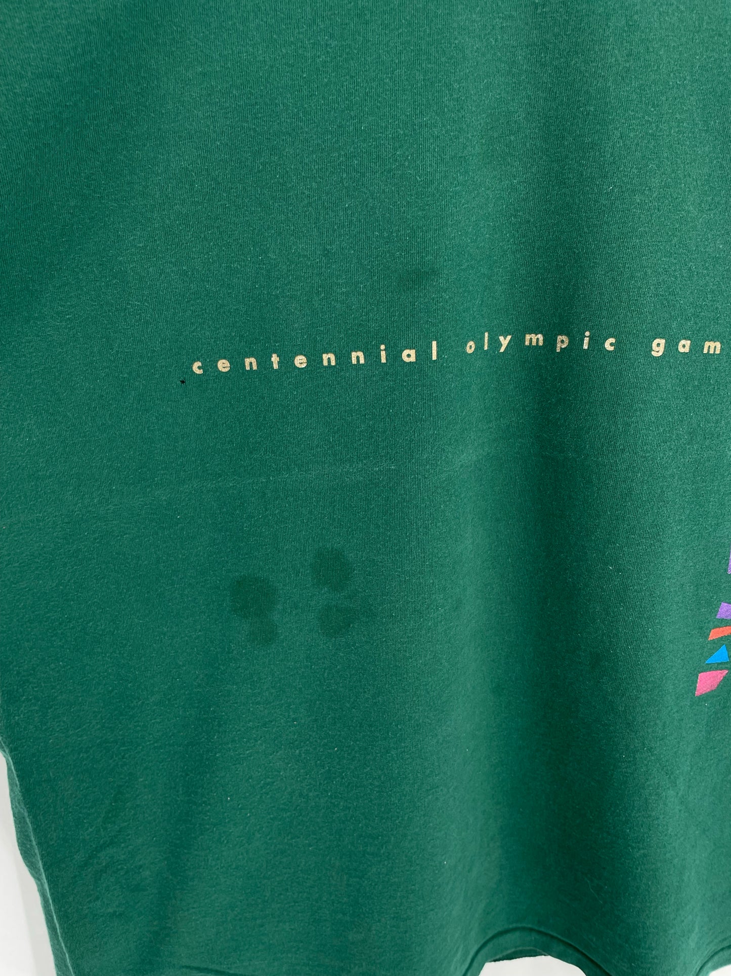 90's ATLANTA OLYMPIC Made in USA Size XL Vintage T-shirt / K9322