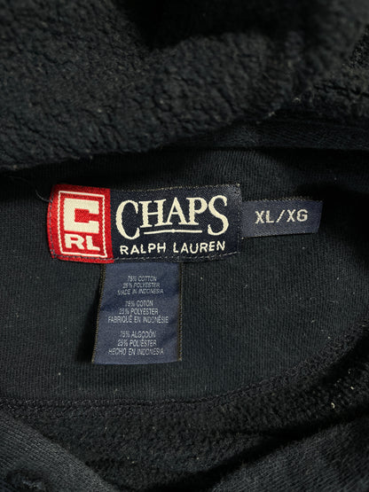 Vintage CHAPS RALPH LAUREN Size XL Vintage Hoodie Sweat-shirt / A9293