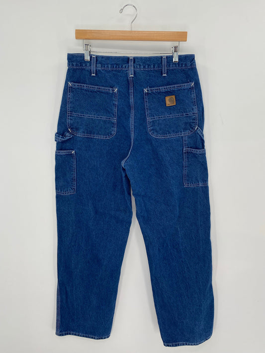 Vintage CARHARTT Size W32xL31 Denim Pants / A8110