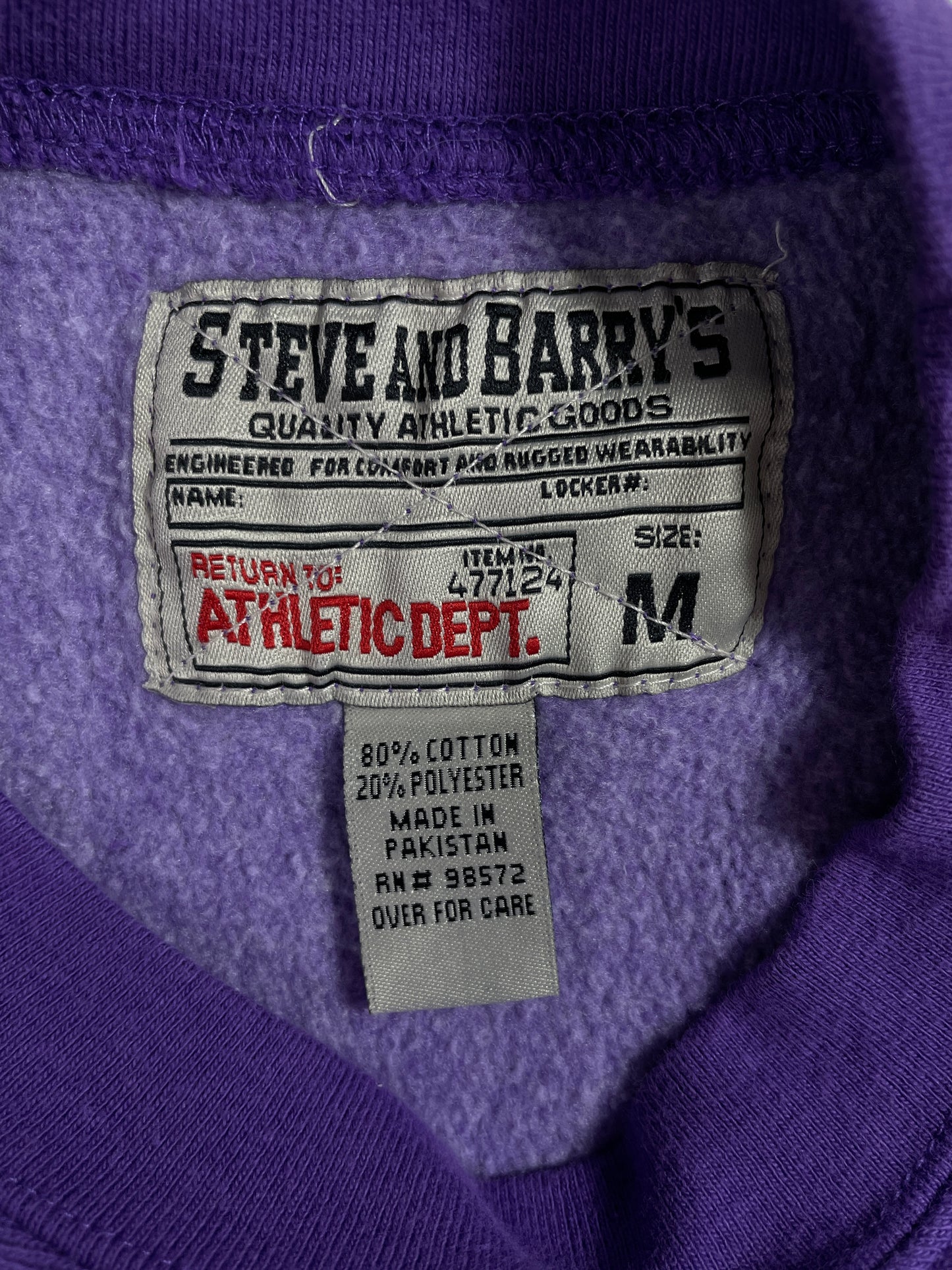 Vintage KANSAS STATE Size M Vintage College Sweat-Shirt / E6086S