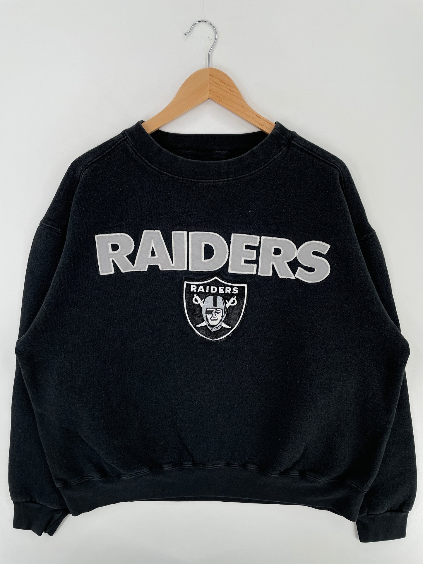 Vintage RAIDERS Size XL Vintage NFL Sweat-Shirt / A4118