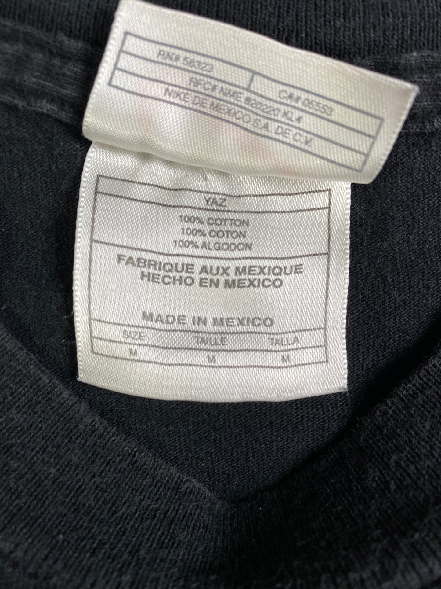 90's NIKE CENTER SWOOSH Size M Vintage Long Sleeve T-Shirt / A2750