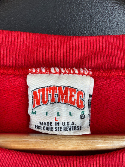 90's SAN FRANCISCO 49ERS Made in USA Size L Vintage NFL Sweat-Shirt / A5400