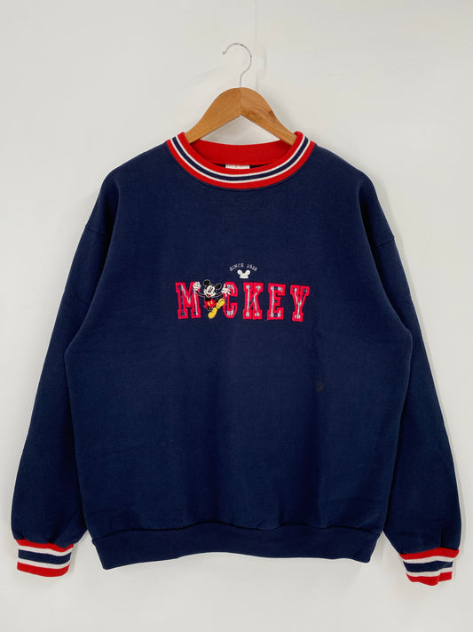 90's DISNEY MICKEY Size XL Vintage Sweat-shirt / K4710