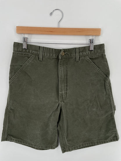 Vintage CARHARTT Made in USA Size W31xL7.5 Duck Shorts / A3558