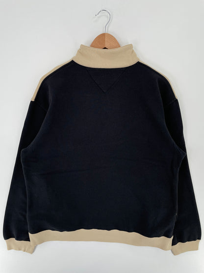 90's TOMMY HILFIGER Size L Vintage Half Zip-up Sweat-shirt / A2203