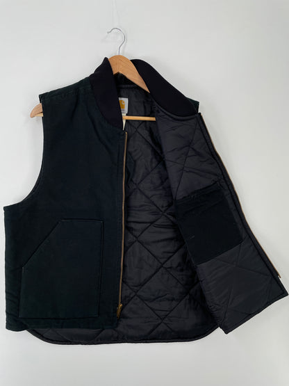 Vintage CARHARTT Size L Duck Vest / A9491