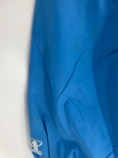 90's CAROLINA PANTHERS Size L Vintage NFL Zip-up Nylon Jacket / A8847