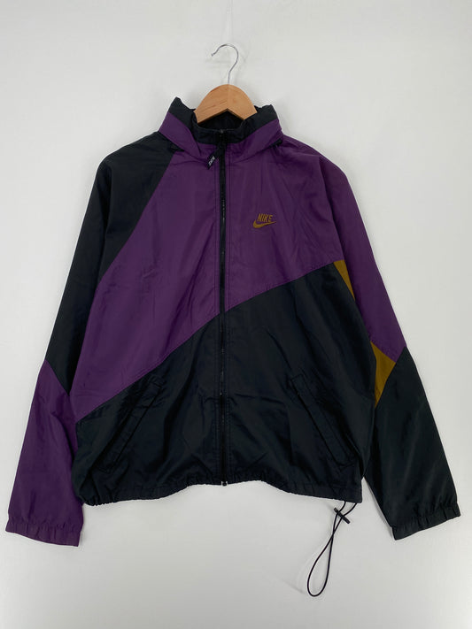 90's NIKE Silver Tag Size L Vintage Nylon Jacket / E1619N