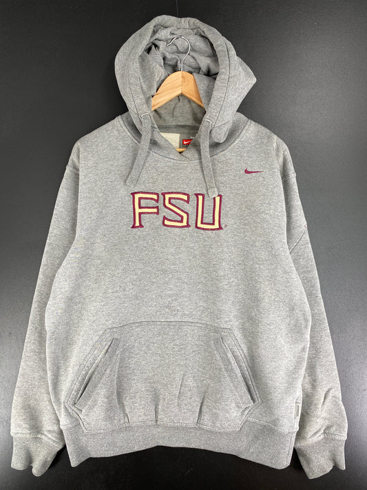00' NIKE FLORIDA STATE UNIVERSITY Size M Vintage College Hoodie Sweat-Shirts / A5348