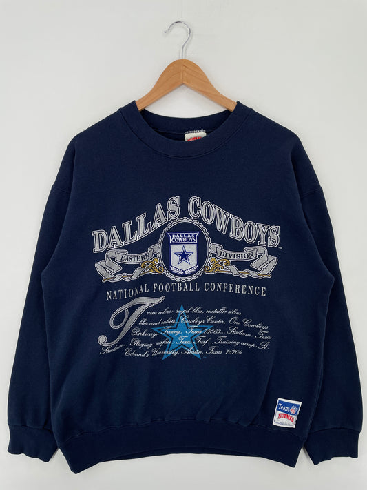 90's DALLAS COWBOYS Made in Size L Vintage NFL Sweat-Shirt / A8063