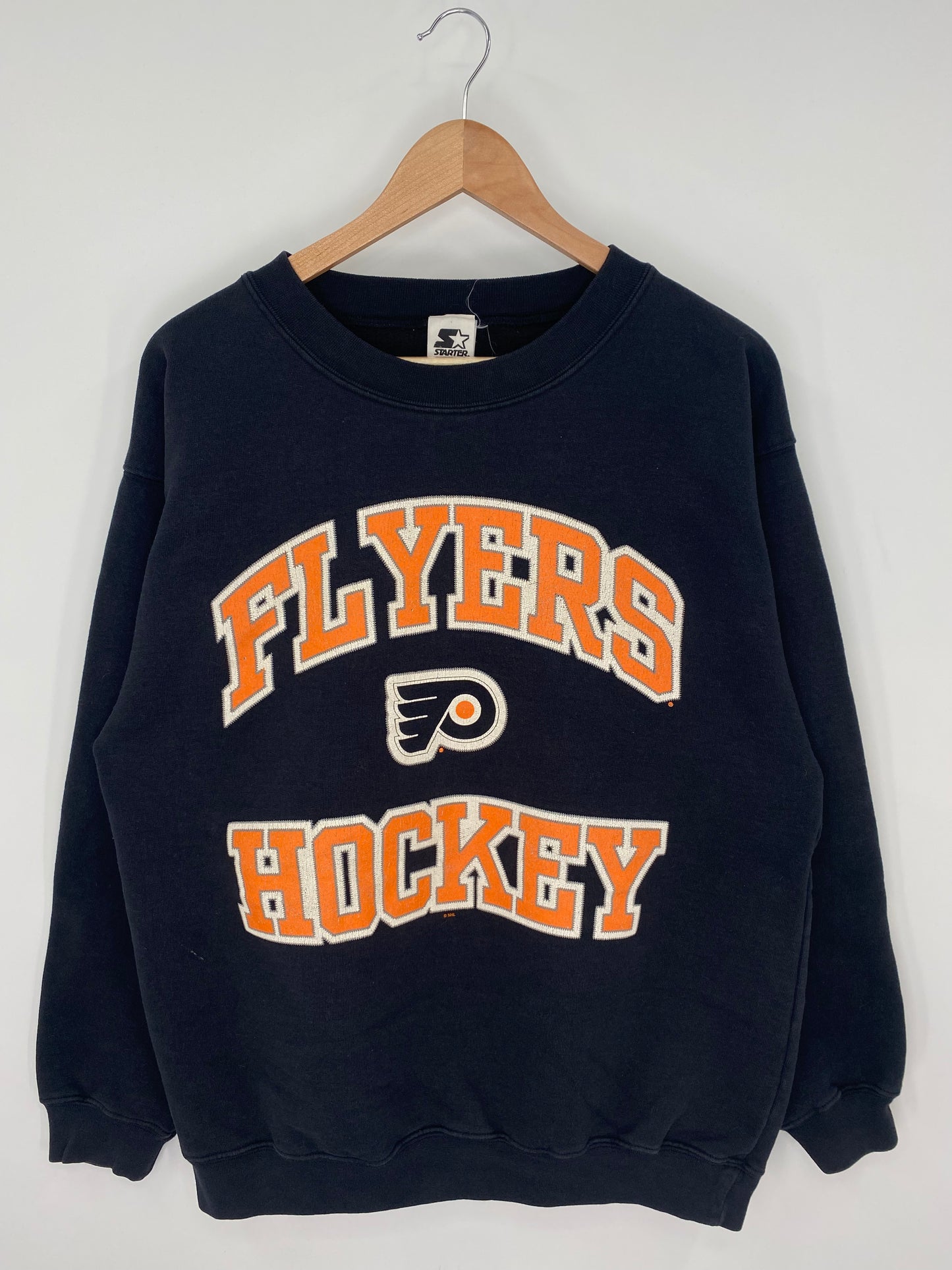 90's STARTER x PHILADELPHIA FLYERS Size L NHL Sweat-Shirts/ K9928