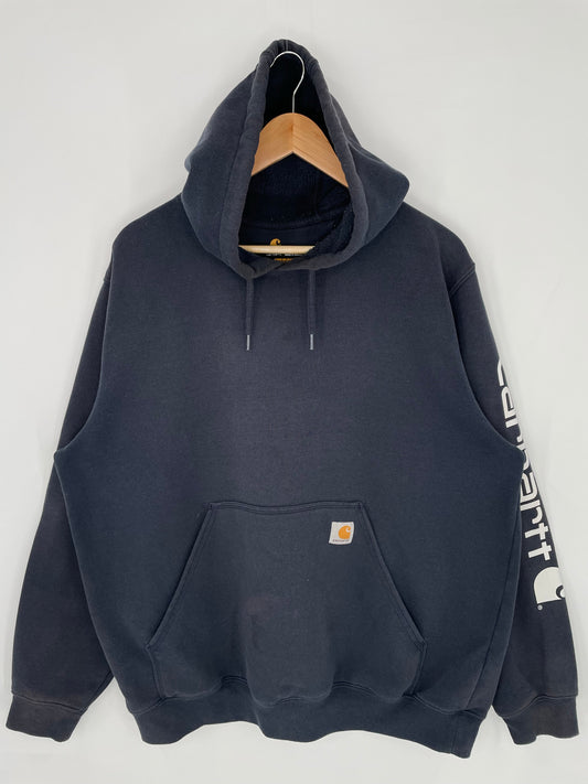 Vintage CARHARTT Size L Hoodie Sweat-Shirt / E6519S