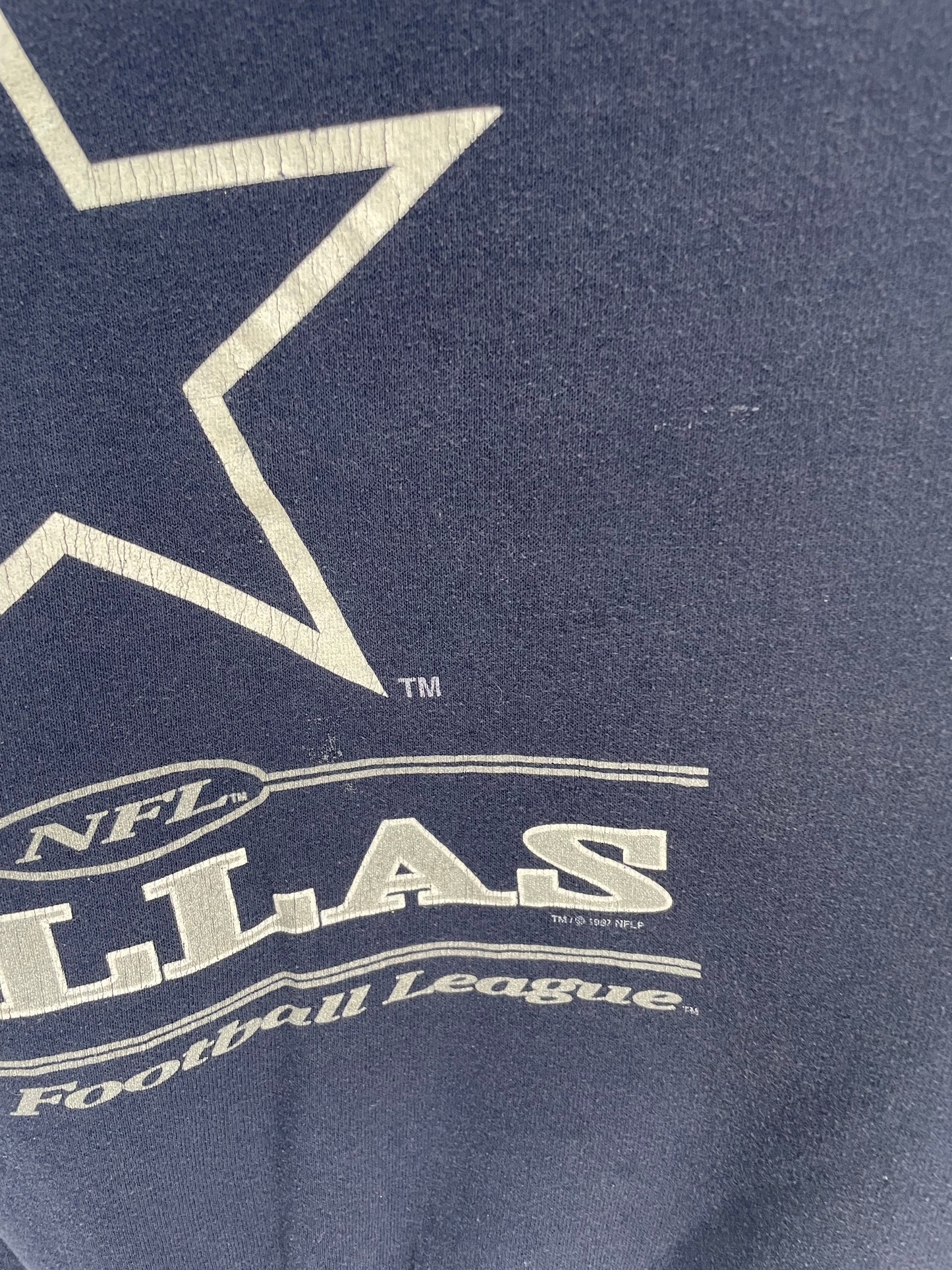 1997 DALLAS COWBOYS Made in USA Size XL Vintage NFL Sweat-Shirts/ K8810