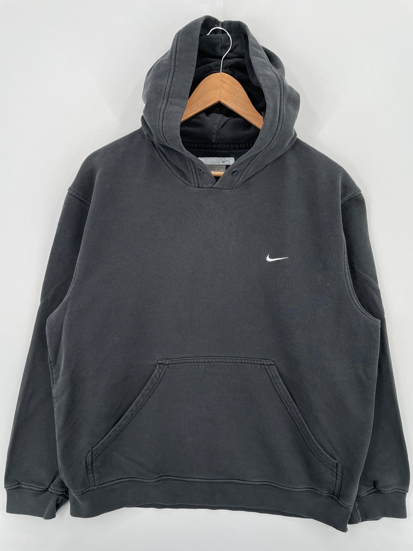 00' NIKE MINI SWOOSH Size L Vintage Hoodie Sweat-shirt / A6578