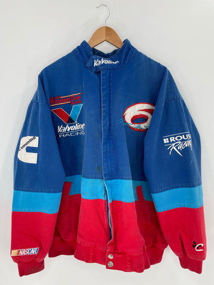Vintage NASCAR VOLVOLINE  Size XL Racing Jacket/ K5983