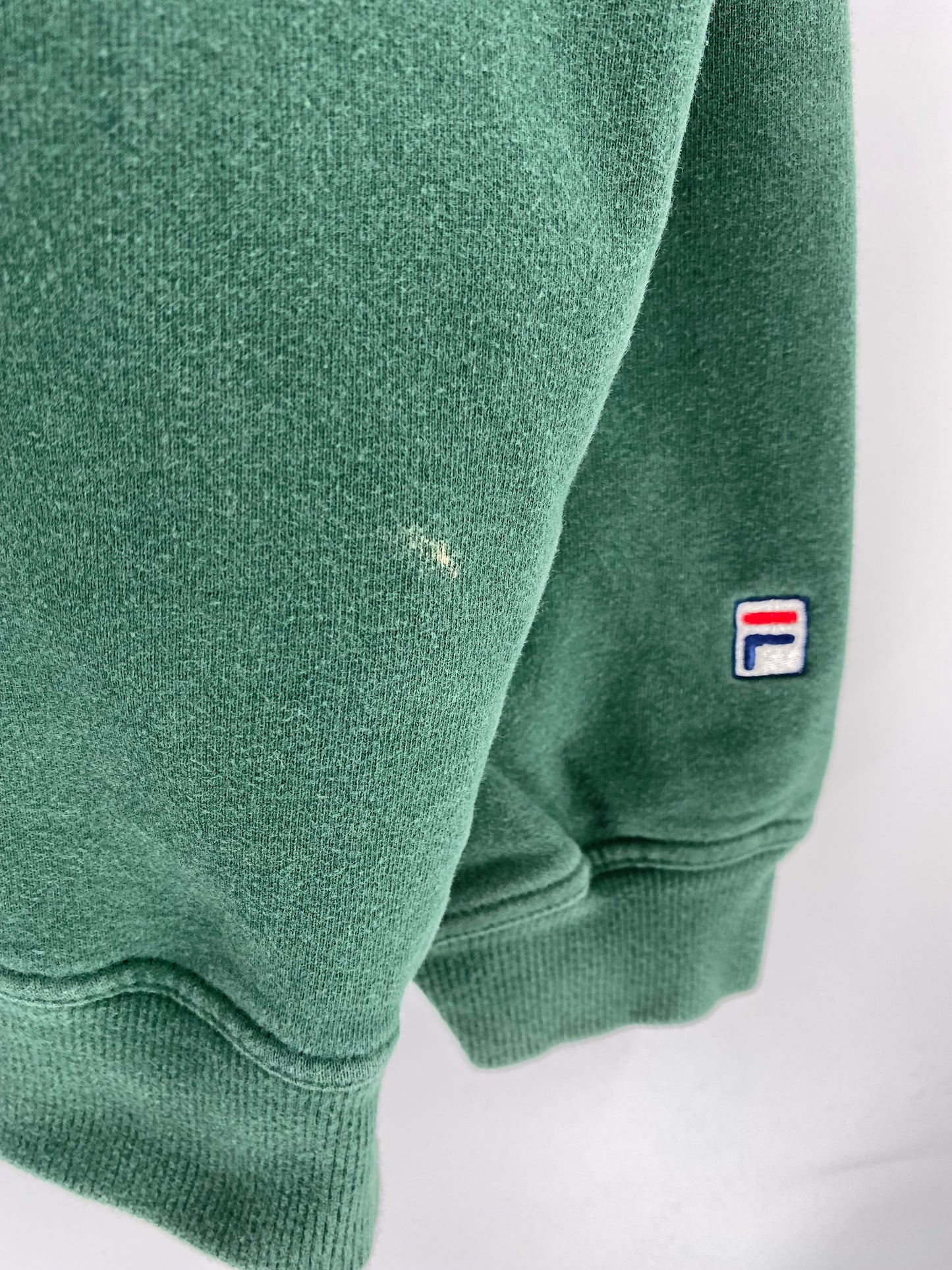 90’s FILA Size XXL Half Zip-up Sweat-shirt/ K7424