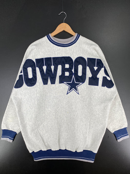 90's DALLAS COWBOYS Made in USA Size XXL Vintage NFL Sweat-shirt / A4912