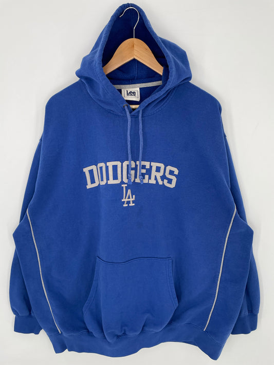 Vintage LOS ANGELES DOGERS Size No Tag(Approx.XL) MLB Sweat-Shirts/ K9102