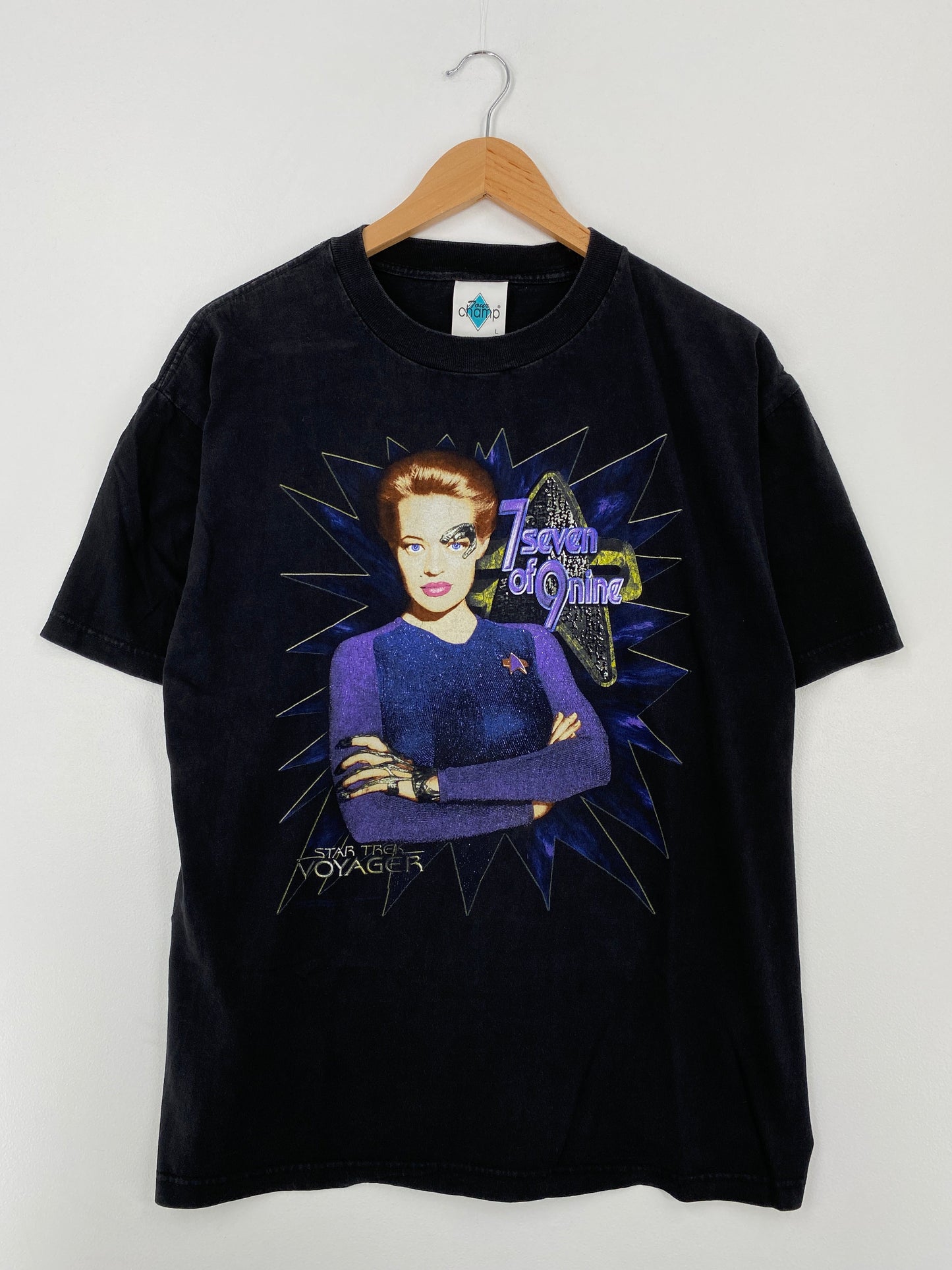.90’s STAR TREK Size L Vintage Movie T-Shirt / E6720T