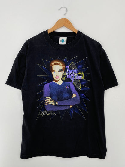.90’s STAR TREK Size L Vintage Movie T-Shirt / E6720T