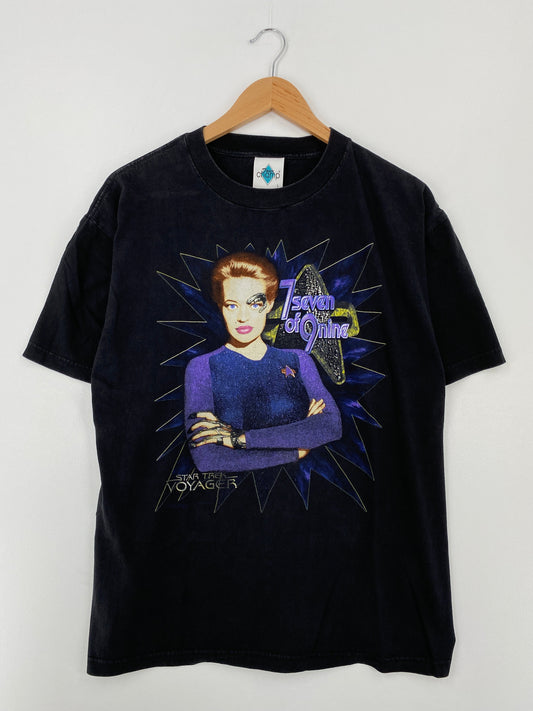.90’s STAR TREK Size L Vintage Movie T-Shirt / E6720T