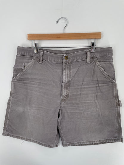 .Vintage CARHARTT Made in USA Size W37xL8 Duck Shorts / A3935
