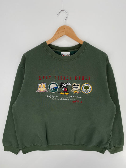 00' DISNEY MICKEY Size L Vintage Sweat-Shirts / A442