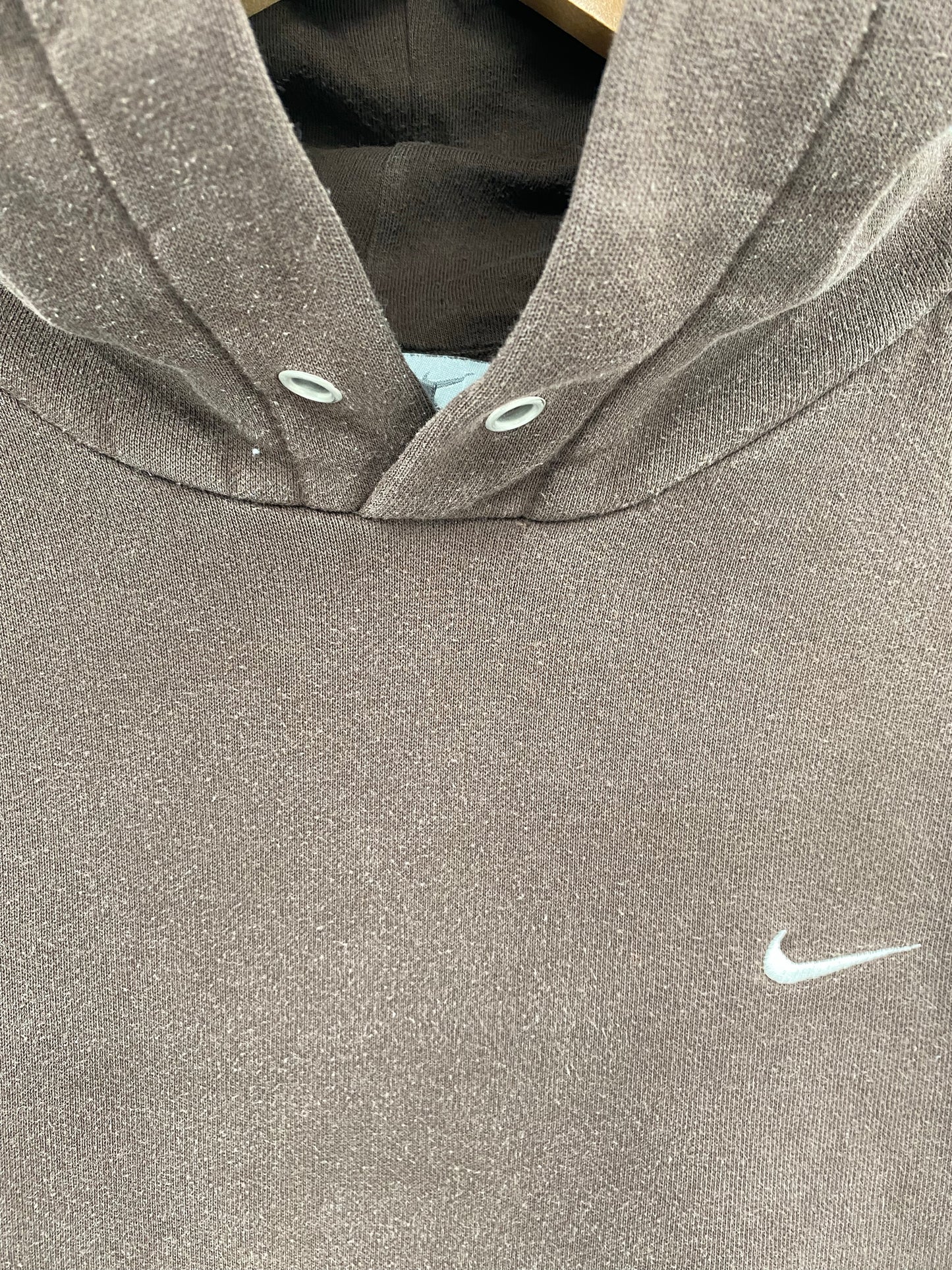 00' NIKE MINI SWOOSH Size XL Vintage Hoodie Sweat-shirt / K7170