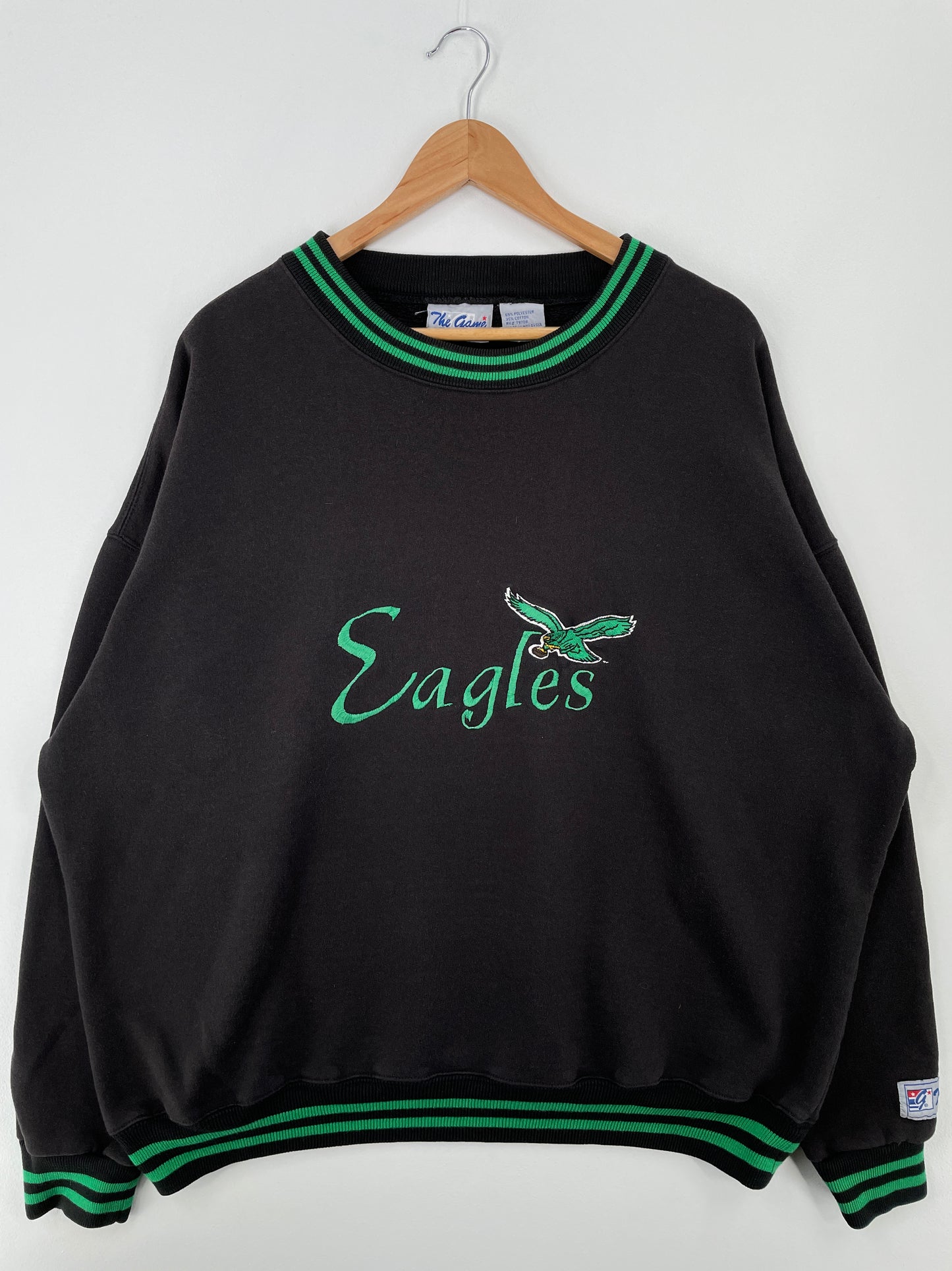 90’s PHILADELPHIA EAGLES Size XL Vintage NFL Sweat-Shirt / A8921