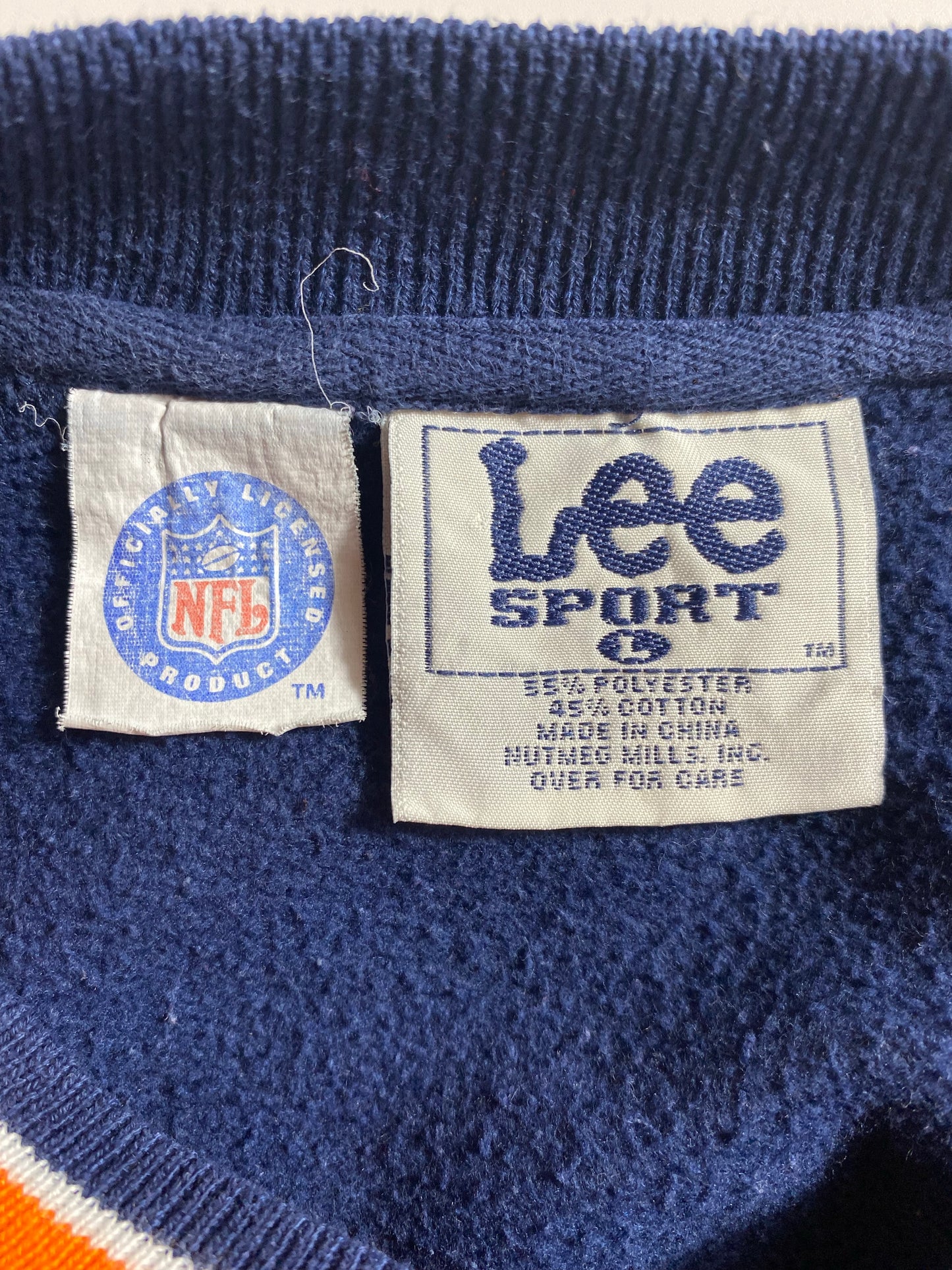 Vintage CHICAGO BEARS Size L NFL Sweat shirt / K5439