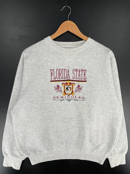 90's FLORIDA STATE SEMINOLES Size L Vintage College Sweat-Shirt / E6242S