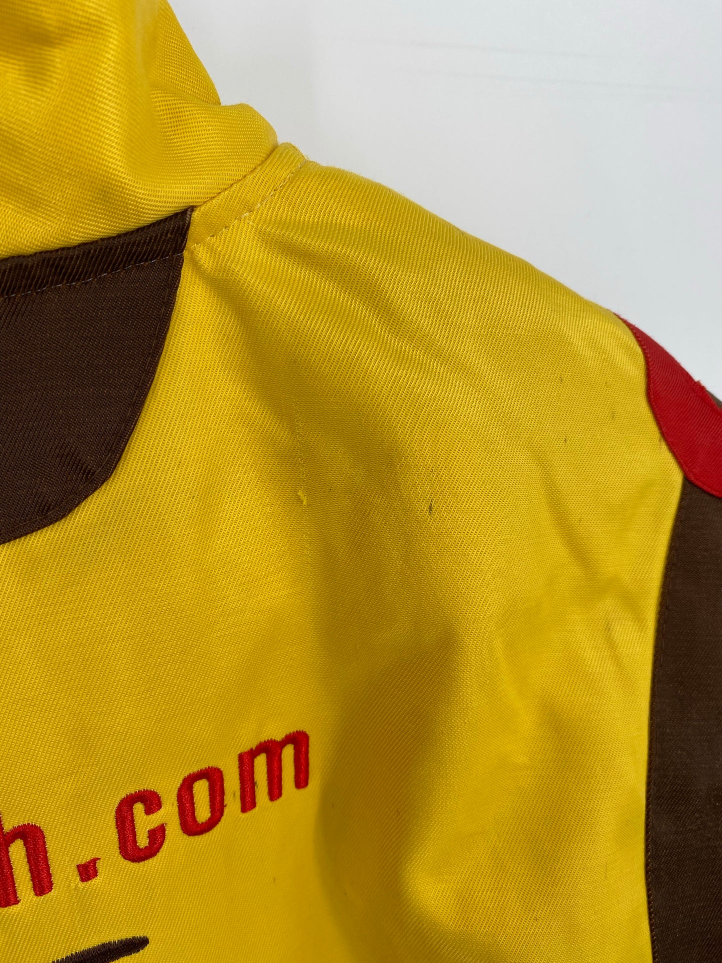 Vintage NASCAR M&M'S KYLEBUSCH Size Ladies XL Racing Jacket/ K6683