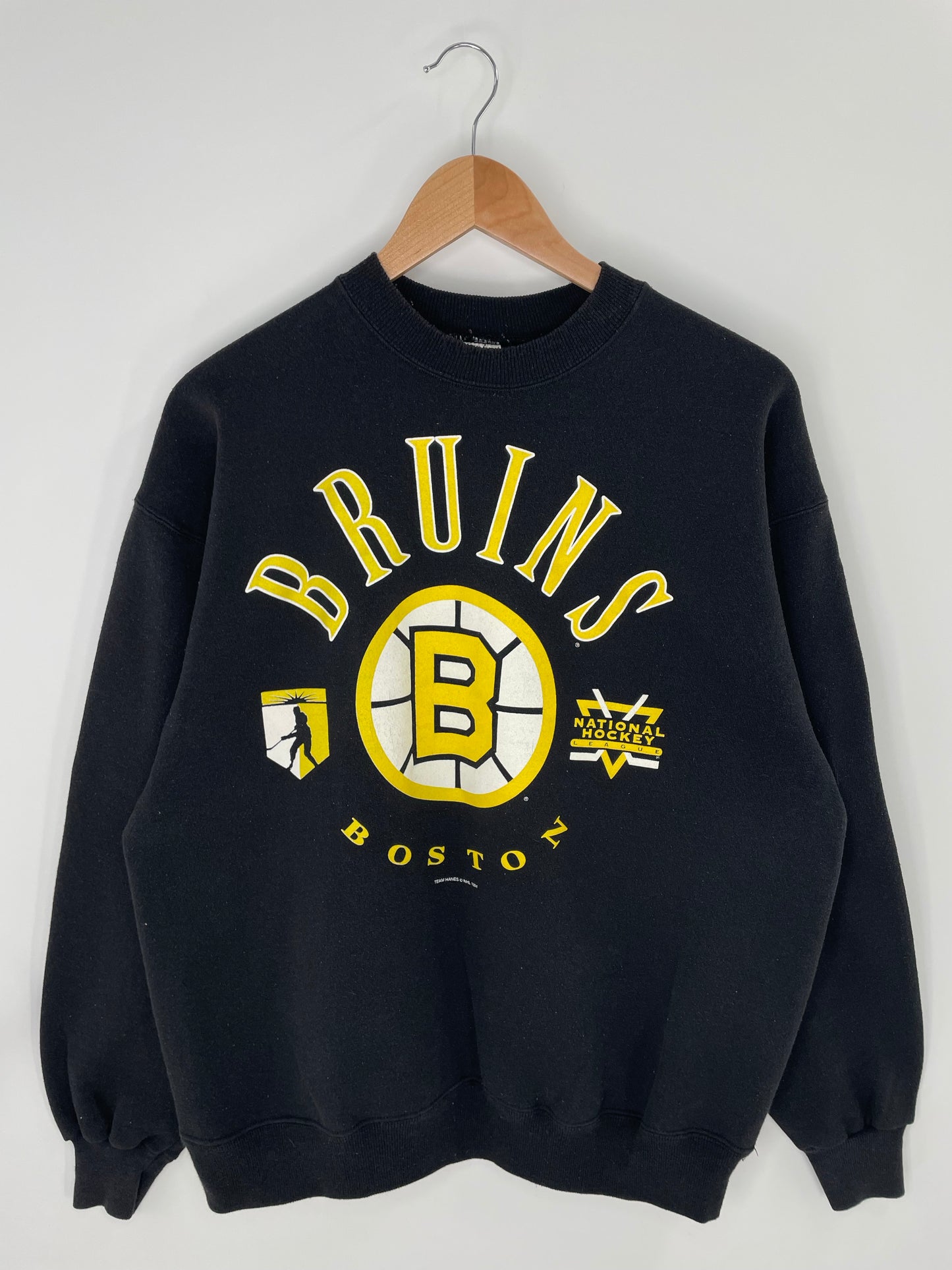1994 BOSTON BRUINS Size XL Vintage NHL Sweat-Shirts/ K8631