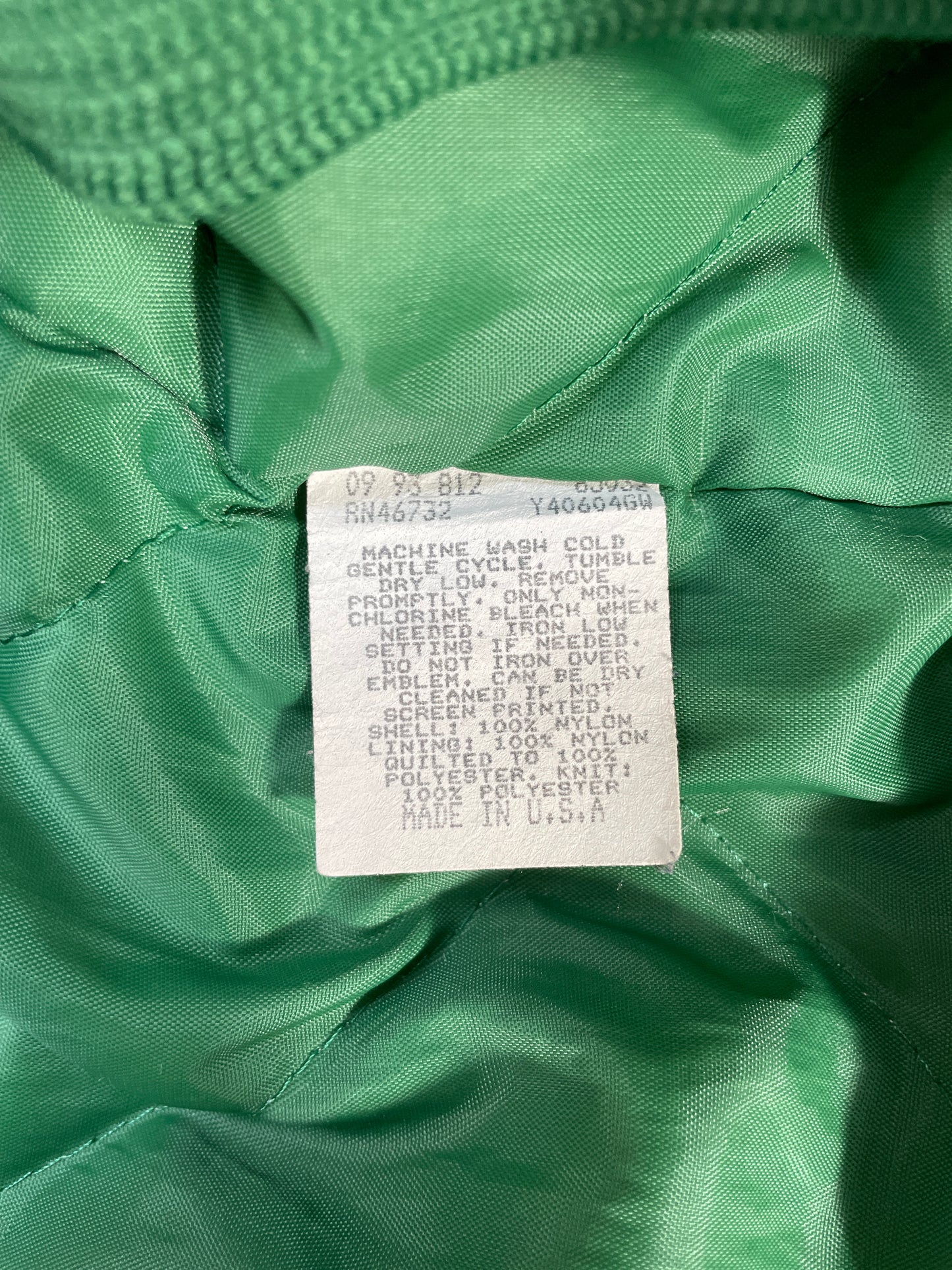 90's PHILADELPHIA EAGLES Made in USA Size XL Vintage NFL Nylon Jacket / A7333