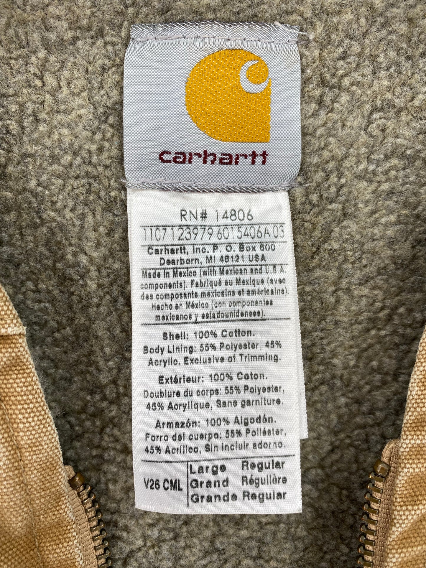 Vintage CARHARTT Size L Vest / K8732