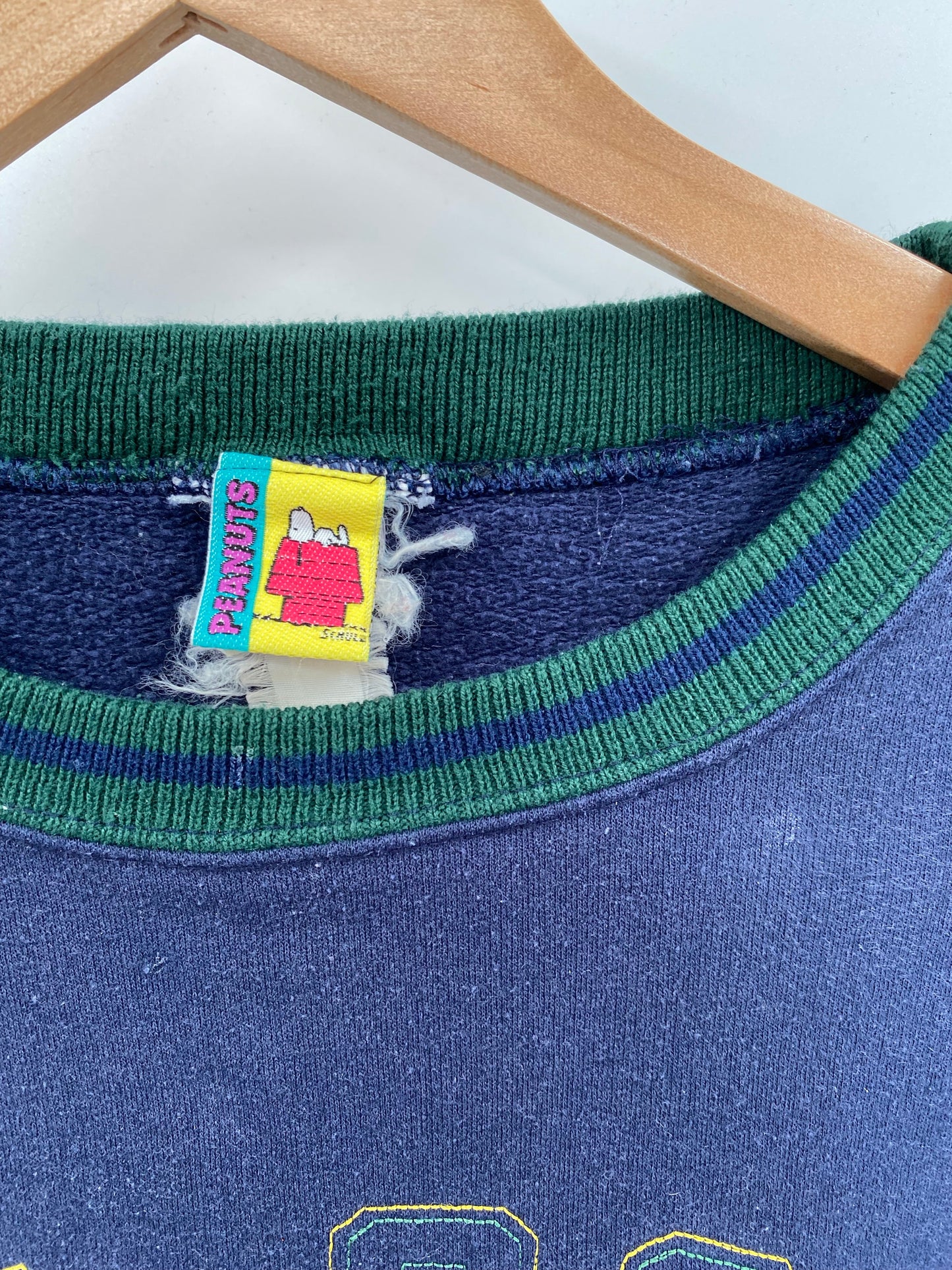 90's SNOOPY Size No Tag (Approx.M-L) Vintage Sweat-shirt / A8685