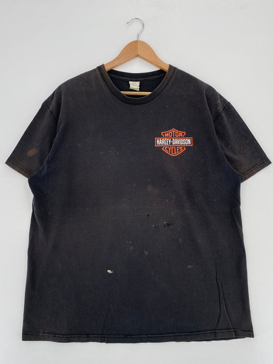 Vintage HARLEY DAVIDSON Size Approx.L T-Shirts / A3210