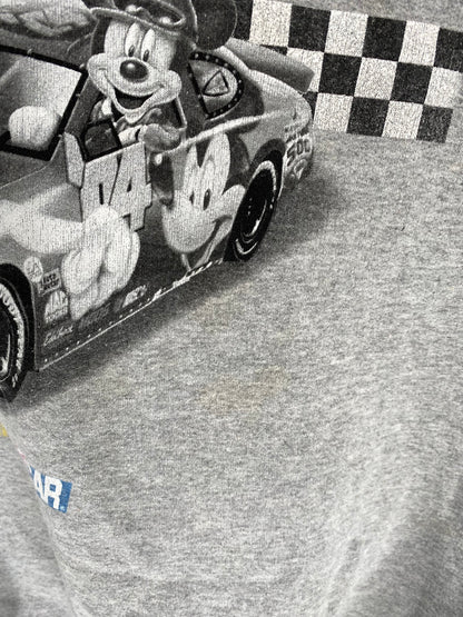 2004 NASCAR DAYTONA x MICKEY Size XL Vintage Racing Sweat-shirt / K6891