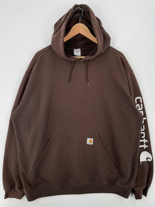 Vintage CARHARTT Size XL Hoodie Sweat-Shirt / A8698