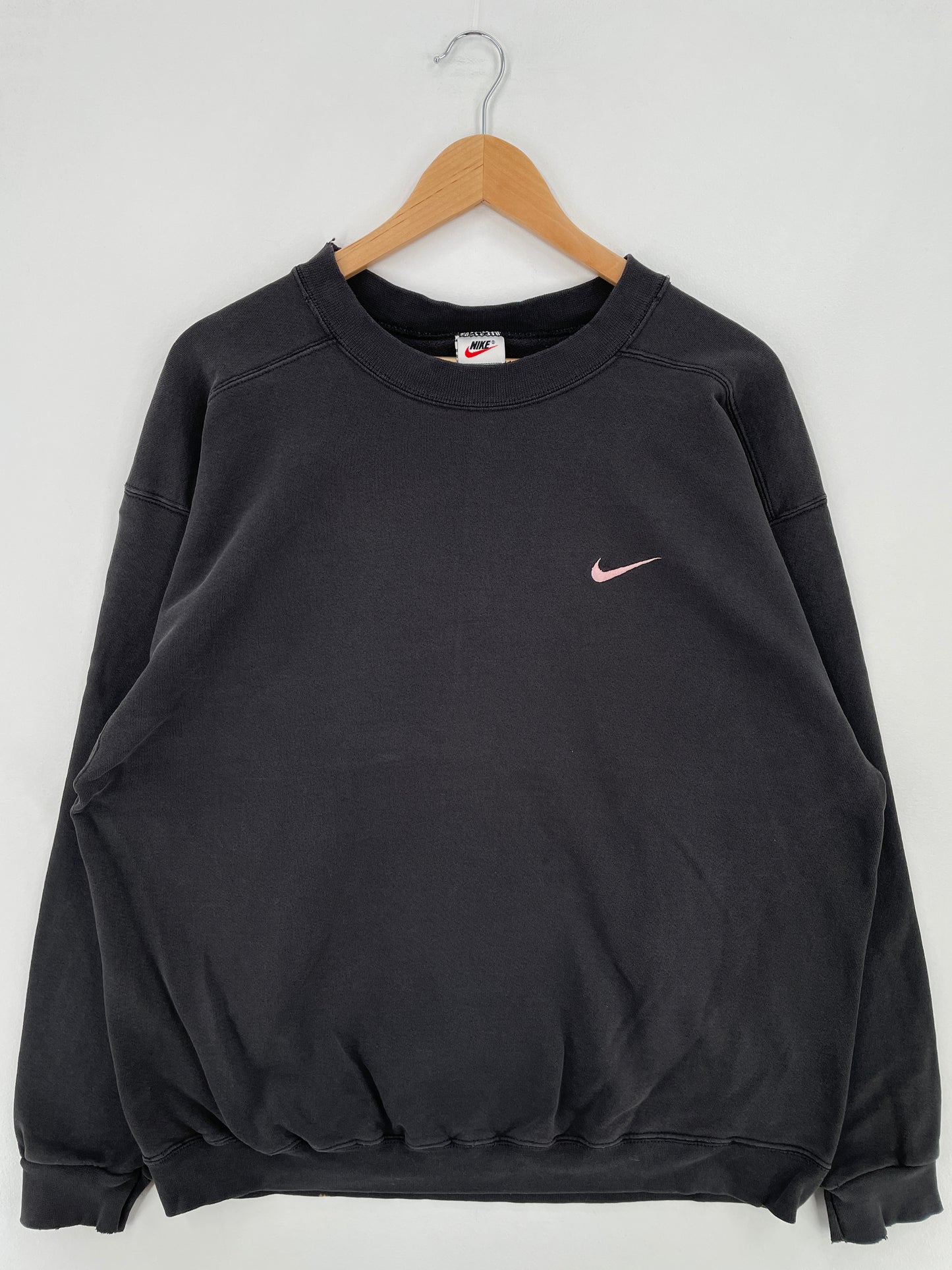 90's NIKE MINI SWOOSH Made in USA Size L Vintage Sweat-shirt / E1124