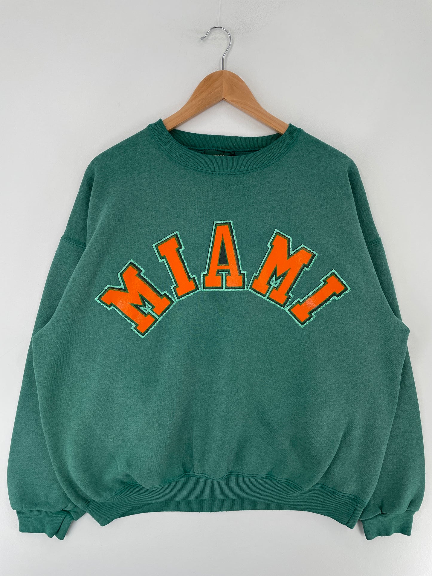 90's MIAMI Size XL Vintage Sweat-Shirt / E6334S