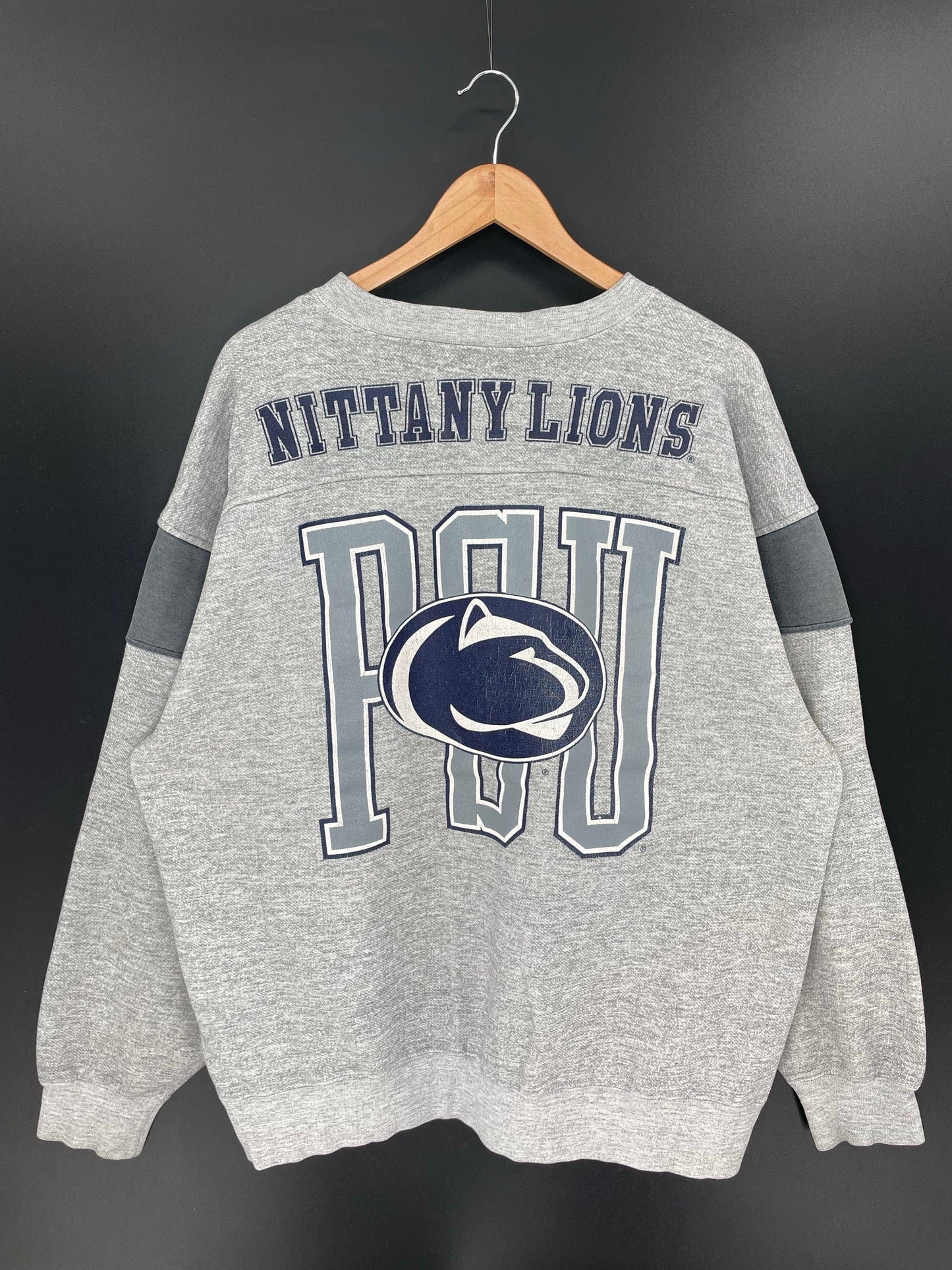 90's PENN STATE Size XL Vintage College Sweat shirt / K8926