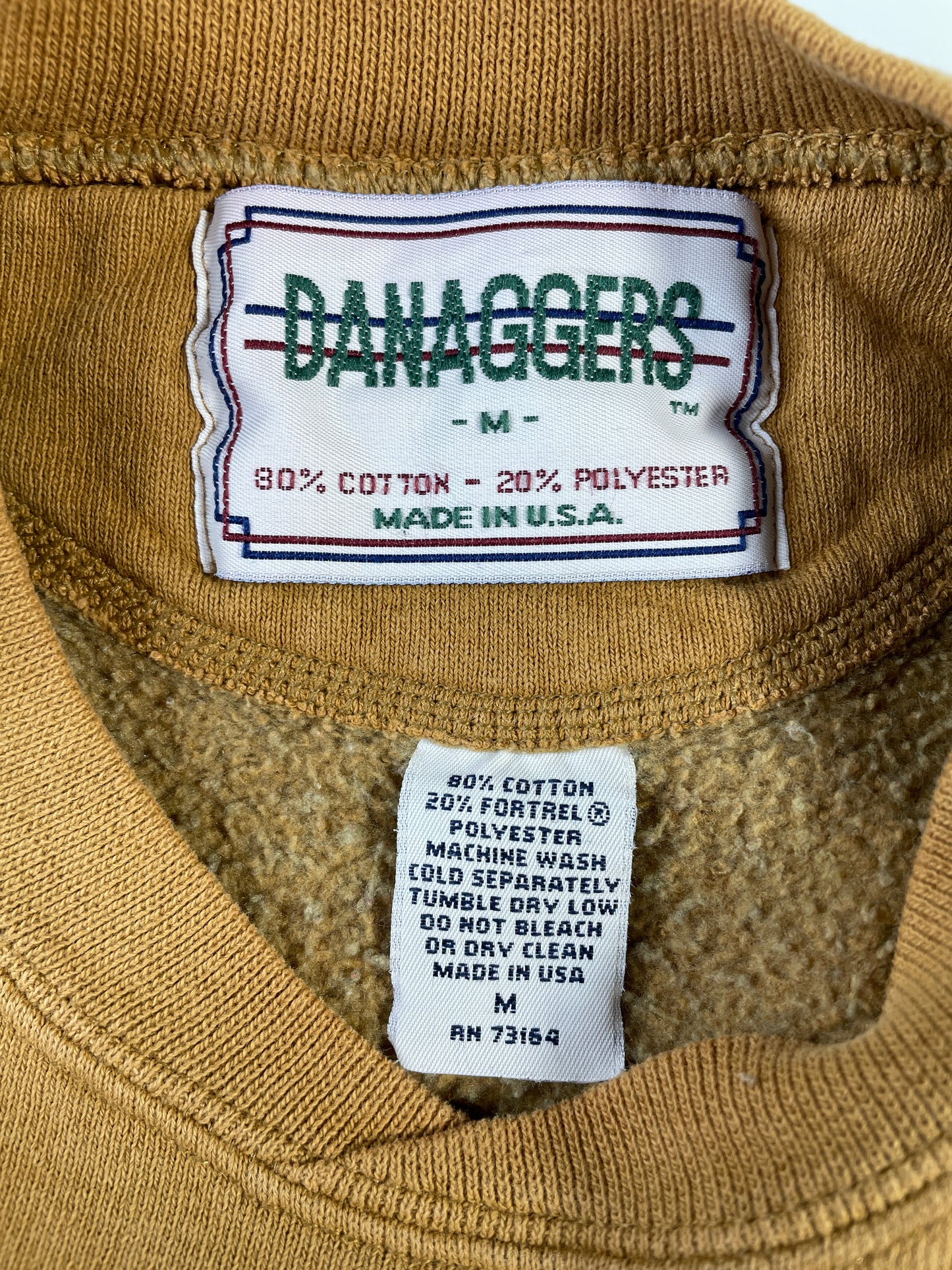 90's ROCKY MOUNTAIN WOLF Made in USA Size M Vintage Animal Sweat-Shirt / E1373S