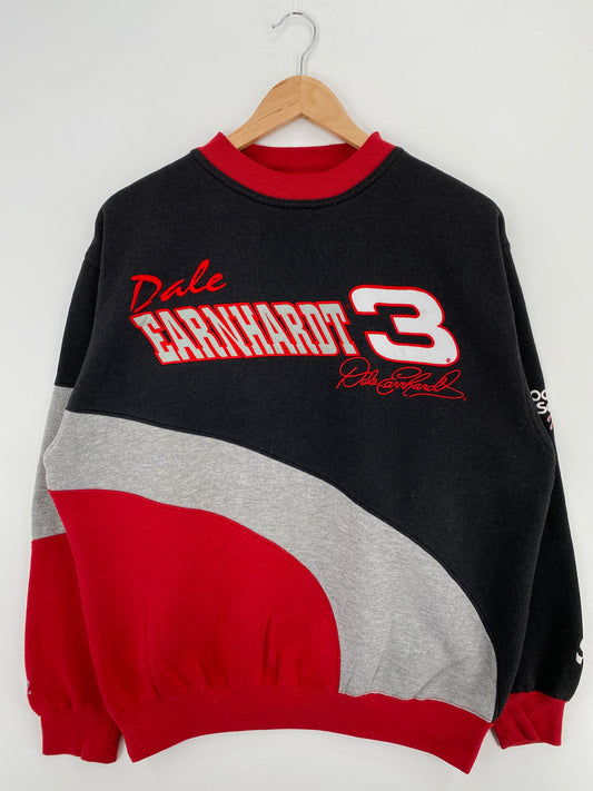 90's NASCAR DALE EARNHARDT Size M Vintage Racing Sweat-shirt / A4373
