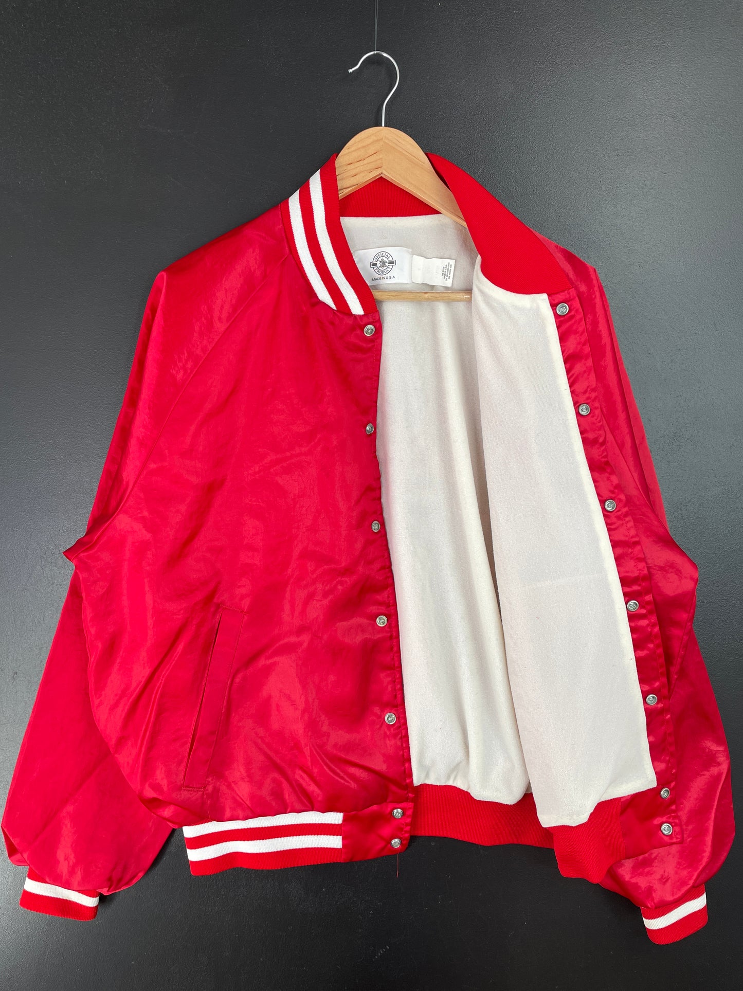 80’s BUDWEISER Made in USA Size XL Nylon Jacket / A9324