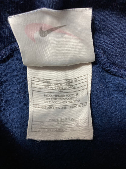 90’s NIKE CENTER SWOOSH MADE IN USA Size XL Vintage Hoodie Sweat-shirt / K465