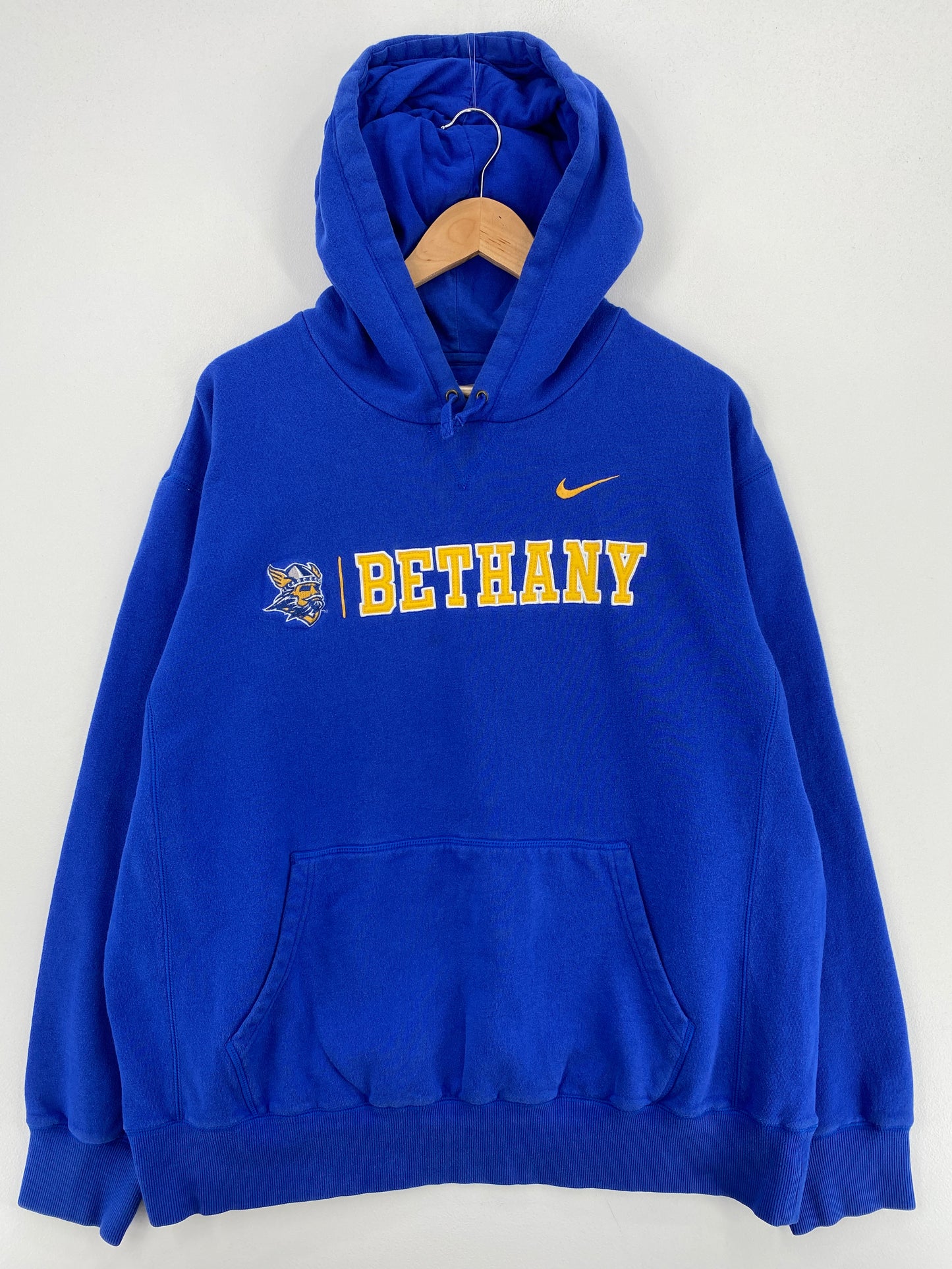 Vintage NIKE x WEST VIRGINIA BETHANY Size XL Vintage College Hoodie Sweat-Shirt / A5948