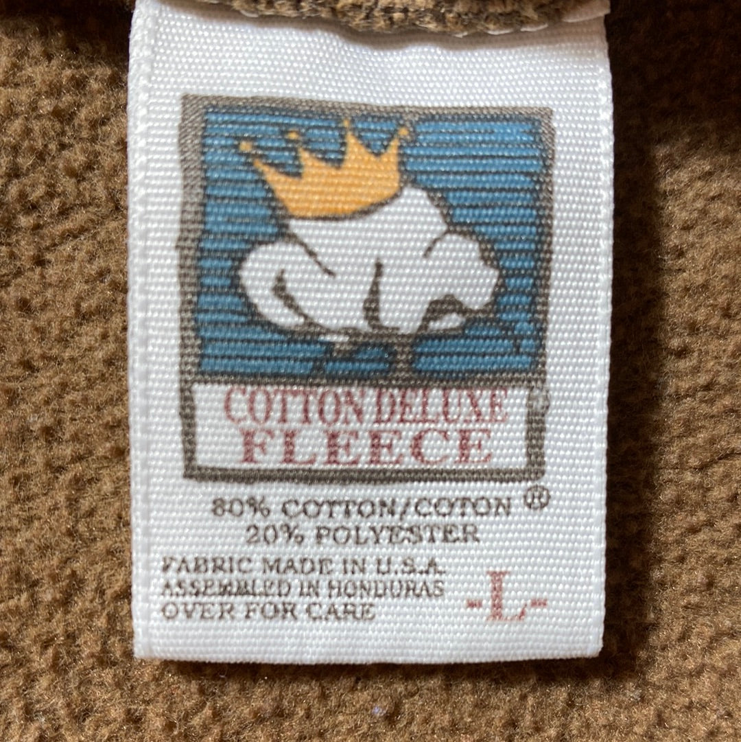 90’s FORT WORTH TEXAS Size L Animal Sweat-Shirt / E2432S