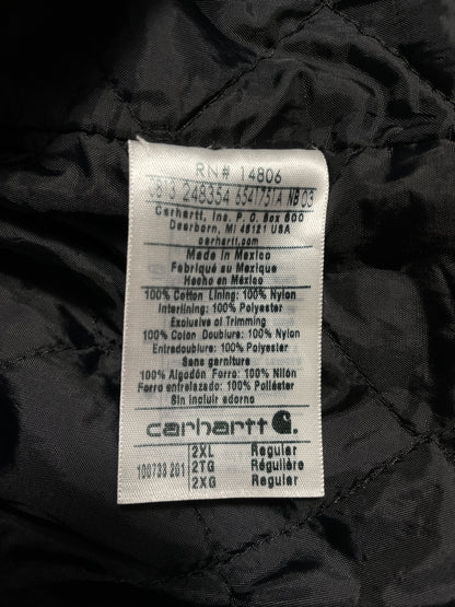 Vintage CARHARTT Size XXL Hoodie Duck Jacket / A8992